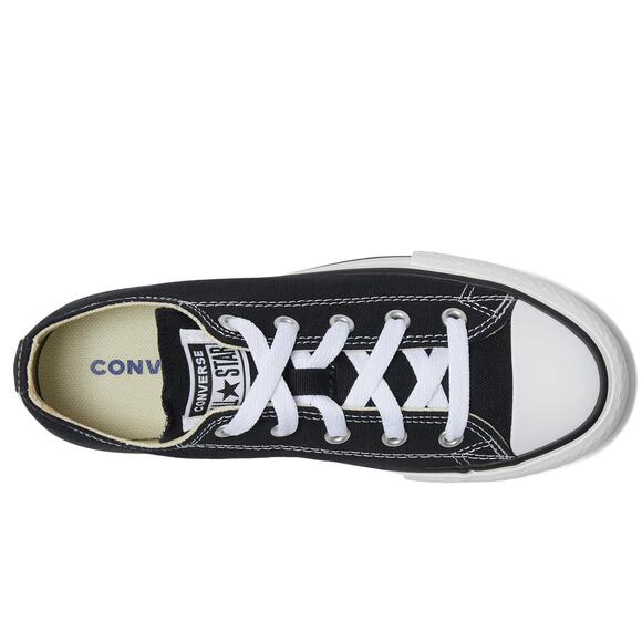 NWT Converse Boy’s Chuck Taylor Eva Lift Platform – Black/White, Size 2.5 - Picture 5 of 7